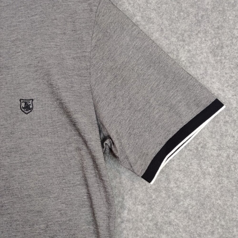 Kooples Shirt Mens Size S Womens M Polo Gray Academia Preppy Lightweight NEW - Picture 3 of 11